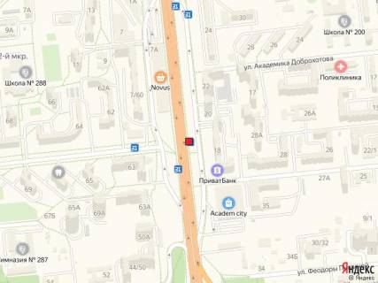 Нестандарт  в Киеве Просп. Палладіна, 18/30 схема