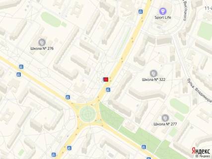 Нестандарт  у Києві Проспект Маяковського, 65 схема