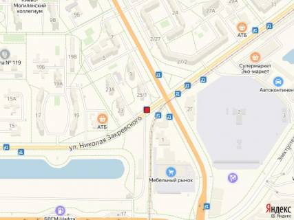 Нестандарт  у Києві Вул. Закревського, 25/1 схема