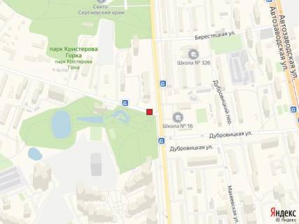 Нестандарт A в Киеве, 1,23x2,23  Вул. Осиповського/Вул.Вишгородська, 47-а схема