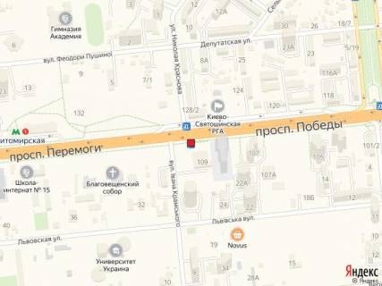 Нестандарт A в Киеве просп. Перемоги, 109 схема