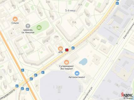 Нестандарт  в Киеве Вул. Закревського, 29 схема