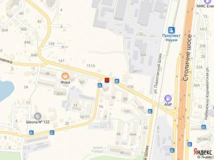 Нестандарт  у Києві просп. Науки, 94/5 схема