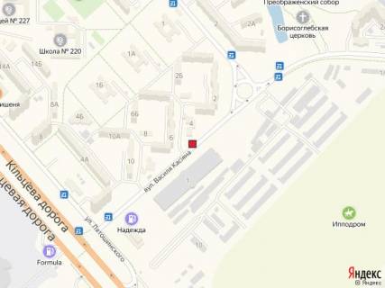 Нестандарт  у Києві вул. Касіяна, 4 схема