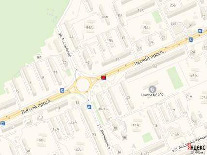 Нестандарт  в Киеве Проспект Лісовий , 18-а схема