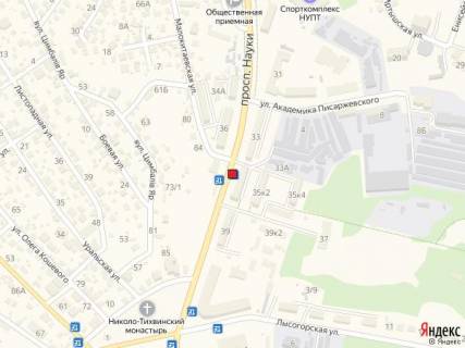 Нестандарт  в Киеве просп. Науки, 35 схема