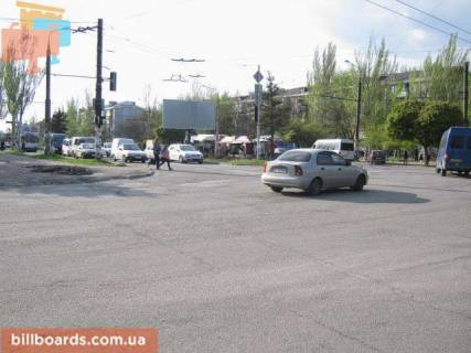 Білборд, Бігборд (Борд)  A у Запоріжжі, 3x6  063_Парамонова д 10 / ул Комарова   (по дороге на пески) Фото 1