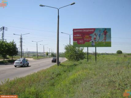 Билборд A в Запорожье, Щит 3х6.12  044_Запоріжжя_вул. Істоміна/Хортицьке шосе фото 1