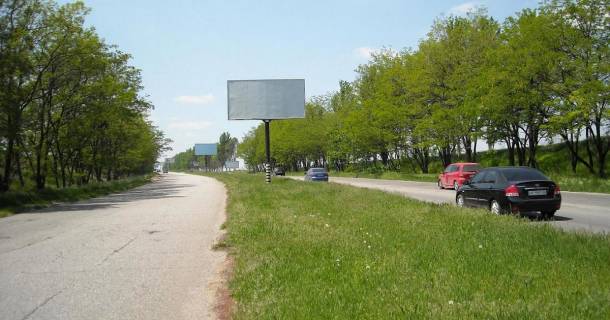 Білборд, Бігборд (Борд)  A у Запоріжжі, 3x6  122_Запорожье_ул.Тиражная 250м от Ж/Д  -выезд из города Фото 1