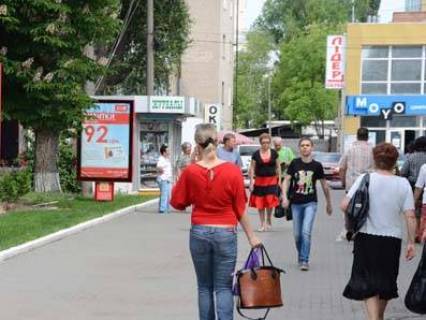 Ситилайт B в Павлограде, 1,2x1,8  провулок вул. Шевченко -Незалежності (ЦЕНТР) фото 1