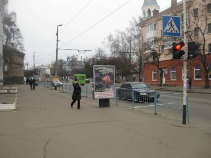 Ситилайт B в Житомире вул. Перемоги (ринок Подол) ст.Б фото 1