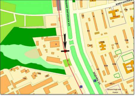 Призма A в Киеве, 6 X 3 м  Велика Кільцева дорога перед ТЦ "Ашан" - 270857 схема