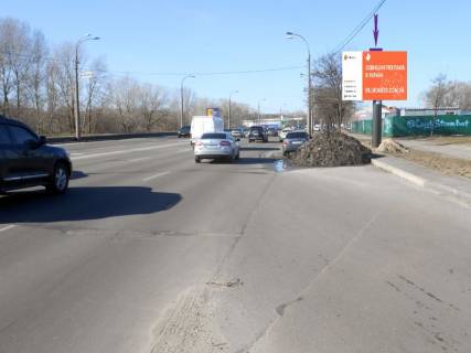 Скроллер A в Киеве, 3,14 X 2,3 м  Дніпровська набережна, суп-т "Новус", на світлофорі - 270677 фото 1