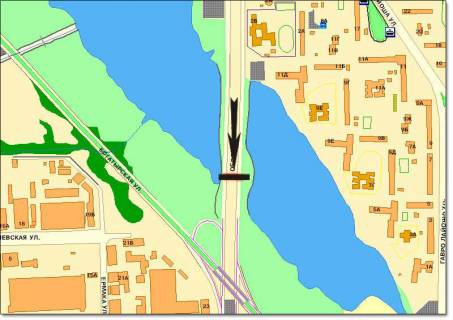 Призматрон, Призма A у Києві, 6 X 3 м  пр. Оболонський,1 А - 270747 схема