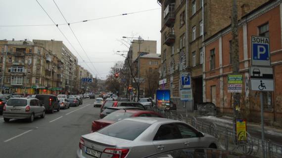Ситилайт A в Киеве, 1,2 X 1,8 м  вул.Гетьмана Павла Скоропадського(вул.л.толстого),55 фото 1