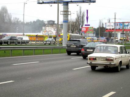 Билборд B в Киеве, 6 X 3 м  Велика Кільцева дорога перед ТЦ "Ашан" фото 1
