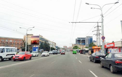 Видеоборд A у Харкові, 12,48х10,56  Гагаріна пр-т, 20, м. пр-т Гагаріна, з центру (ОРГТЕХНІКА, гіпермаркет КЛАСС, Автовокзал "Левада", дорога в аеропорт) - 381810 Фото 1