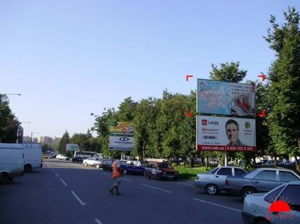 Билборд A в Каменец-Подольском, 6x3  проспект Грушевського (Колгоспник 2 верхній) фото 1