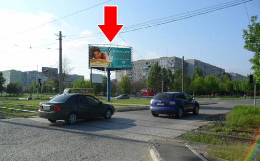 Білборд, Бігборд (Борд)  A у Маріуполі, 3х6  ул М.Грушевского – б-р Шевченко  2 Фото 1