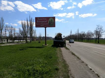 Білборд, Бігборд (Борд)  B у Маріуполі, 3х6  Володарское шоссе  Фото 1