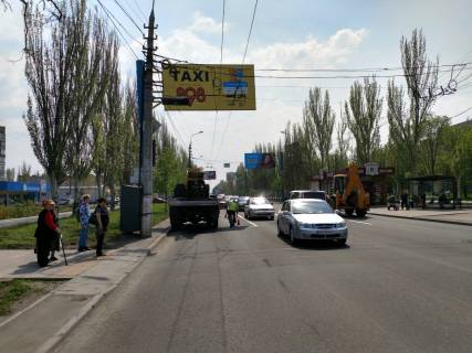 Билборд B в Мариуполе, 3х6  пр. Строителей (район дома №147/234) фото 1