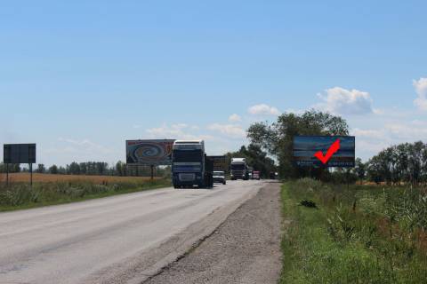 Билборд A в Запорожье, 3x6  Балівка - Лобойківка - Єлизаветівка, напрям до м. Кам'янське фото 1