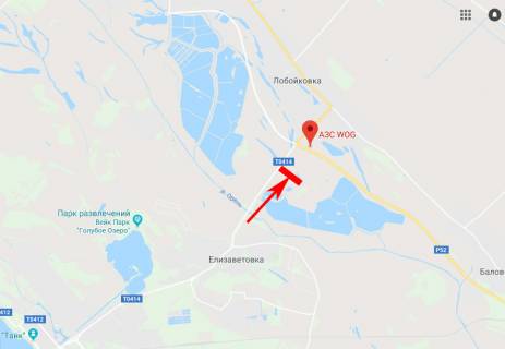 Білборд, Бігборд (Борд)  A у , , 3x6  с. Лобойківка, напрям в сторону смт Царичанки, перед АЗС схема