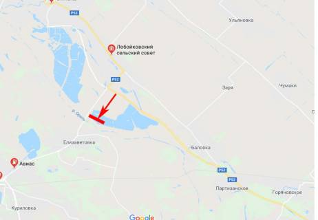 Білборд, Бігборд (Борд)  B у , , 3x6  с. Лобойківка, розв'язка в сторону смт Царичанка, смт Магдалинівка схема