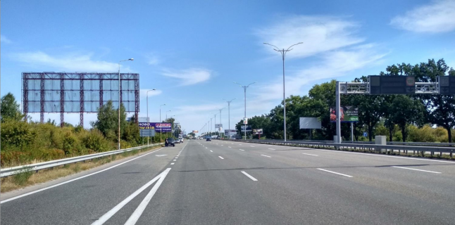 Мегаборд B в Бориспольской трассе, 36x12  32,000 км.автомагистрали Киев - Борисполь-Б фото 1