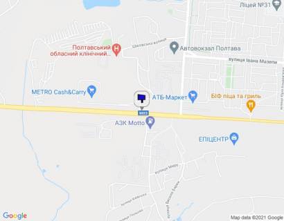 Білборд, Бігборд (Борд)  A у Полтаві Полтава траса Київ-Харків поворот на МЕТРО А схема