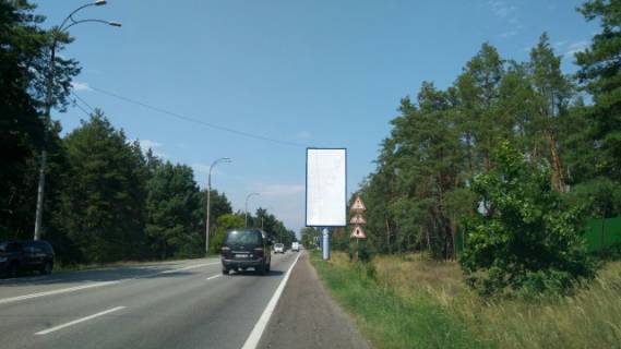 Бэклайт A в Київських трасах, 4x8  Столичне шосе / Конча Озерна, рух до Киева фото 1