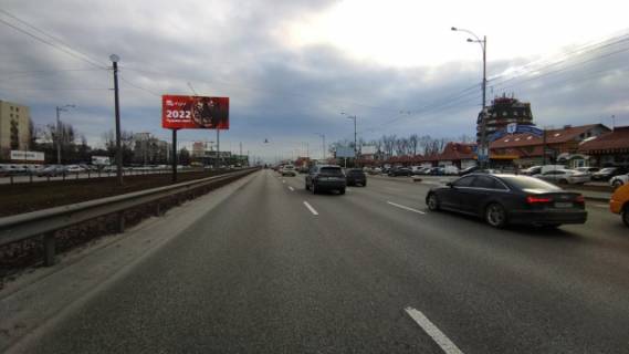 Видеоборд A в Киеве, 6x3  Кільцева дорога/Тулузи (розподілювач) , ТЦ "Променада Парк" (Ашан), рух від проспекту Перемоги - 393289 фото 1