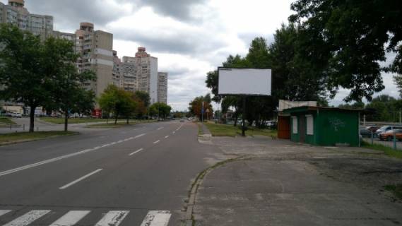 Билборд A в Киеве, 6x3  Оноре де Бальзака, навпроти буд. 8, рух в напрямку проспекту Генерала Ватутіна фото 1