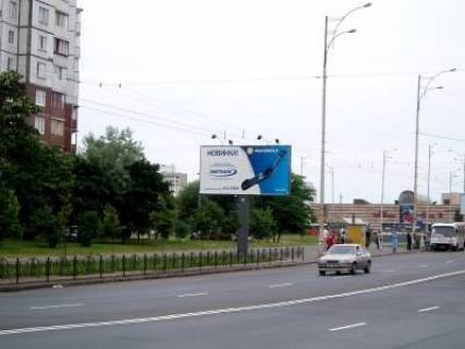 Билборд B в Киеве, 6x3  Рейгана (Драйзера) вул., 11 фото 1