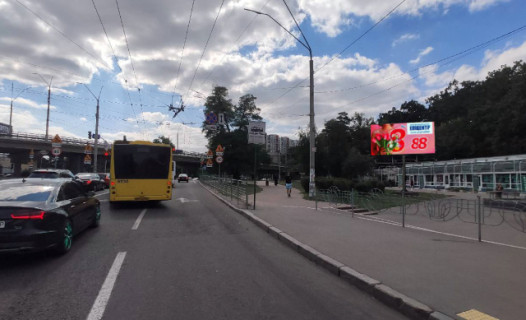 Видеоборд A в Киеве, 6x3  Щербаківського вул. (розв'язка з пр-том Берестейським, вихід з ст.м. "Нивки") - 664328 фото 1
