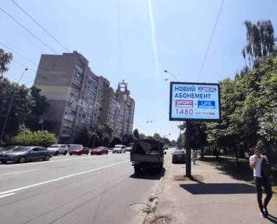 Видеоборд A у Києві, 3.14x2.32  Довженка Олександра, 7А - 391248 Фото 1