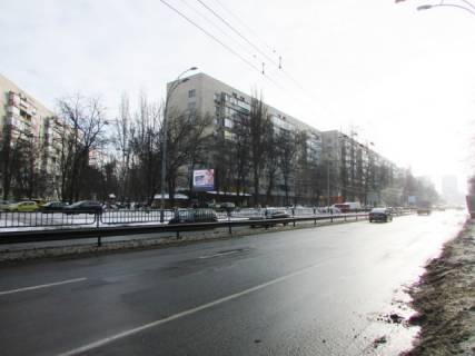 Скроллер B в Киеве, 3.14x2.32  Чоколівський бульвар, 20-22, перед пл. Космонавтів, рух до Севастопольської пл. - 368577 фото 1