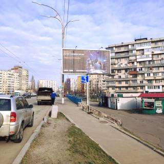 Призматрон, Призма A у Києві, 6x3  Йорданська (Лайоша Гавро), 20 (Супермаркет "Фора") рух в напрямку вул.Маршала Малиновського - 27354 Фото 1