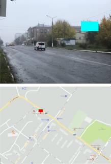 Білборд, Бігборд (Борд)  B у Балаклії, 3х6  пересечение ул.Центральной (Куйбышева) и Соборной Фото 1