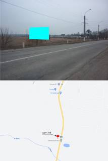 Білборд, Бігборд (Борд)  B у Зміїв, 3х6  ул. Харьковская в 50 м от моста через р. Мжа (трасса Харьков-Балаклея) Фото 1