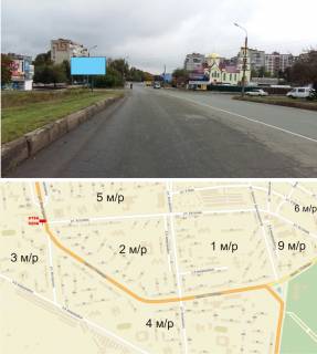 Билборд B в Лозовой, 3х6  Торговый рынок 2,  пр. Победы, 3 фото 1