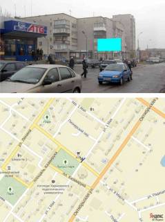 Билборд B в Балаклее, 3х6  ул. Октябрьская, 16, возле АТБ центр фото 1