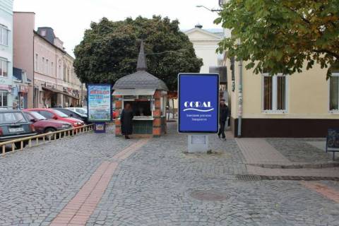 Білборд, Бігборд (Борд)  A у Мукачеві, 3х6  вул.Пушкіна (біля м-ну "Прогрес") Фото 1