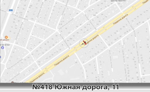 Білборд, Бігборд (Борд)  A у Одесі, 3x12  схема