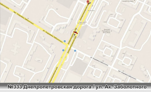 Білборд, Бігборд (Борд)  B у Одесі, 3x6  схема