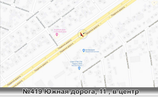 Білборд, Бігборд (Борд)  A у Одесі, 3x12  схема