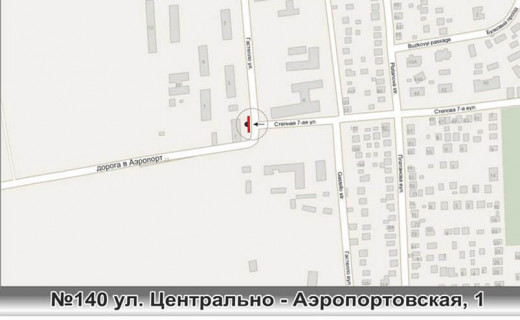 Призма A в Одессе, 3х6  №140 Центрально -аэропортовская ,1 - 457911 схема