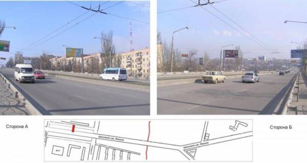 Бэклайт A в Запорожье, 3x6  пр.Ленина-Гагарина фото 1