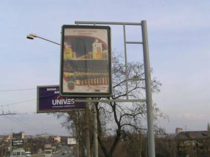 Ситилайт A в Запорожье, 1,2x1,8  пр.Ленина, ул.Гагарина-Дамба фото 1