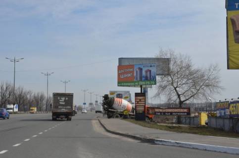 Билборд A в Киеве, 3x6  Кільцева, перед Жулянським мостом фото 1